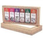 Golden Tips Combo of 6 in 1 Jute Box Darjeeling, Assam, Nilgiri, Sikkim, Kangra and Dooars 100% Natural Loose Leaf Tea (6 X 50 Gram) - Fast UK Delivery - Image 4