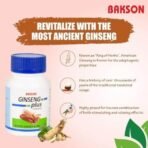 Dr. Bakshi's BAKSON'S HOMOEOPATHY GINSENG PLUS CAPSULE-30 CAPSULES - Image 6