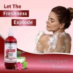 Ayouthveda Nourishing & Hydrating Skin Care Gift Pack | Fruit Power Face Wash Gel 100ml, Ultra Hydrating Face Emulsion Cream 60gm, Aloe Vera Gel 150gm & Aquatic Lotus Body Wash 300ml | Natural & Ayurvedic Luxury Set - Fast UK Delivery - Image 7