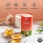 Wellbeing Nutrition Focus Tea | Memory Booster Green Tea for Focus, Concentration & Cognitive Function with Brahmi, Shankhpushpi, Ginkgo Biloba, Gotu Kola (20 Pyramid Tea Bags) - Image 5