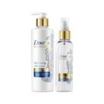 Dove Beautiful Curls Sulphate-Free Shampoo 380ml & Curls Defining Hair Gel 100ml, Combo | No Parabens & No Dyes | Made for Curly Hair, With Tri-Moisture Essence for Smooth, Shiny, Bouncy Curls - Fast UK Delivery