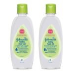 Johnson's Baby Hair Oil 200ml (Pack of 2) - Fast UK Delivery