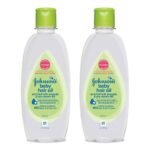 Johnson's Baby Hair Oil 200ml (Pack of 2) - Fast UK Delivery