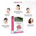 INDUS VALLEY Bio Organic 100% Pure and Organic Rose Petals Powder | Rosa indica- for Skin Care, enriched with Vitamin A and C and regenerate skin cells, glowing and healthy - (100g*3-300g)) - Fast UK Delivery - Image 5