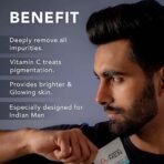 O3+ ALPHA MEN Bright Glow Face Wash 50g - Fast UK Delivery - Image 6