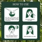 INDUS VALLEY Neem Leaf Powder | Organic Azadirachta indica With Herbal Henna Powder - 100% Organic, Natural and Pure For Hair and Skin Care (100g + 100g=200g) - Fast UK Delivery - Image 7