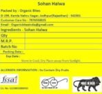 Organic Bites Pure Desi Ghee Sohan Halwa I Jodhpur Sweet Dry Fruit Soan Halwa I Sohan Halwa I Soan Halwa (Box Pack) -400 gm - Fast UK Delivery - Image 4