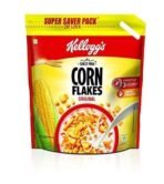 Kellogg's Combo, Kellogg's Corn Flakes Original, 1.2 kg and Kellogg's Muesli with 20% Nuts Delight Pouch, 750 g - Fast UK Delivery - Image 3