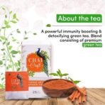 Chai Craft Ginseng Spiced Black Tea (25 Teabags) | Organic Tea with Ginseng & Herbal Spices | Supports PCOS, PCOD & Women's Wellness - Fast UK Delivery - Image 5
