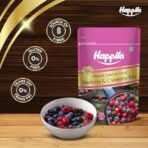 Happilo Premium Dried Blueberry Cranberry Duet 200 grams Pack | Dried Cranberries & Blueberries Mix | Natural Real Dried Berries | Low Calorie Snack - Fast UK Delivery - Image 5