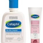 Cetaphil Oily Skin Cleanser Daily For Oily Acne Prone Skin Gentle Foaming 125Ml Brightness Reveal Creamy Cleanser 100 g Brightening for Uneven Skin Tone Niacinamide Sea Daffodil Fragrance Free - Fast UK Delivery