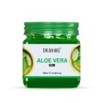 DR.RASHEL Aloe Vera Gel with natural Aloevera Extract for Men & Women for Moisturize and Sooth Glowing Skin with No Parabens, SLS, Silicones & Colour (380ml) - Fast UK Delivery