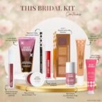 Just Herbs Wedding Vows Glam Essentials with Matte Lipstick | Lip & Cheek Tint | Strobe Cream | Kajal | Sindoor | Eyeshadow Palette | Nail Paint | Serum Foundation | Blush Drops All in One Makeup Kit for Women (Pack of 9) - Fast UK Delivery - Image 4