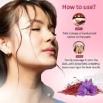 Ayouthveda Kunkumadi Face Mask 50g & Kunkumadi Taila Facial Oil 30ml Combo Pack Nourishes & Brightening Dull Skin Glowing Skin, Skin Whitening/Brightening Face Mask for Women & Men Beauty Facial Oil - Fast UK Delivery - Image 6