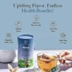 WELLBEING NUTRITION Sleep Tea|Caffeine Free Tea Bags For Insomnia & Stress Relief,Relaxation & Improved Sleep Quality|5Mg Melatonin,Chamomile,Valerian Root,Lavender (20 Pyramid Tea Bags) - Chamomile - Image 4