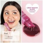 Foxtale SPF 30 Brightening Lip Balm for Dark Lips with Peptides & Vitamin C | Prevents Pigmentation | Brightens & Hydrates Lips | Tinted Lip Balm -Light Mauve Glaze 12gm - Fast UK Delivery - Image 4