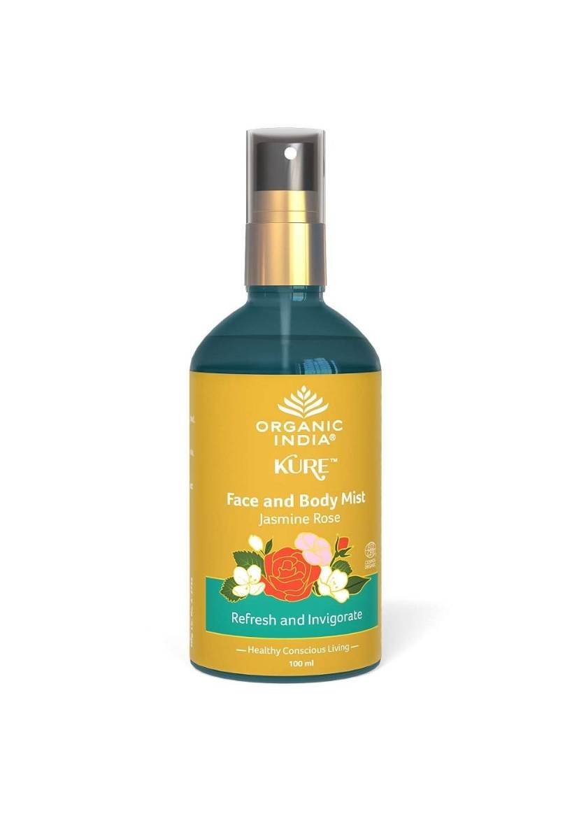 uk51LiIipBQzL.jpg Organic India Face & Body Mist Jasmine Rose, 100 ml - Image 1
