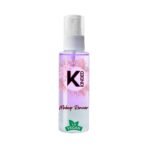 KINDED Makeup Remover Oil Based Dual Phase Cleanser Micellar Water Liquid for Face Eyes Kajal Lipstick Waterproof Makeup with Aloe Vera Jojoba Oil for Dry Oily Normal Skin Women - Lilac Purple, 60 ml - Fast UK Delivery