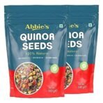 Abbie's Quinoa Seeds, 500g, Pack of 2, High Fiber, Gluten Free, Rich in Antioxidants, No Added Sugar - Fast UK Delivery - Image 2