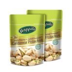 Happilo Premium Californian Roasted and Salted Pistachios, 200g (Pack of 2) & Premium Roasted and Salted Cashews, 200g (Pack of 2) - Fast UK Delivery - Image 3