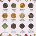 VAHDAM, Assorted Valentines Day Tea Gift Set | Classic Tea Gift Box - 24 Unique Flavor in Individually Wrapped Pyramid Tea Bags | Valentines Day Presents for Women, Men & Adults - Fast UK Delivery - Image 6