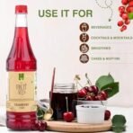 Dhampure Speciality Cranberry Syrup, 750Ml - Fast UK Delivery - Image 5