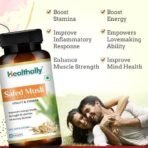 Healthally Ayurvedic Safed Musli Capsule 500mg | Stamina Energy Vitality Booster Capsule for Men Women Supplement | Relief Tiredness & Fatigue | AYUSH Approved - 60 Capsules - Fast UK Delivery - Image 5