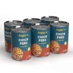 Abbie's Chick Peas 2400 g (400 g X 6 units) | Precooked Chickpeas Best For Indian Curry, Salad, Boiled | Ready To Eat & Ready To Cook Chickpeas (Set of 6) - Fast UK Delivery - Image 2