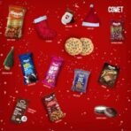 Happilo Christmas Gift Box Comet 350g, Festive Treats & Snacks, Tree, Stocking, Santa Hat, Candles, Party Snacks, Bar, Chickpeas, Date Bites, Hot Chocolate Mix - Fast UK Delivery - Image 5