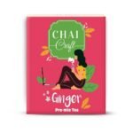 Chai Craft Instant Ginger Tea Premix (10 sachets)- Low Sugar Ready to Drink Indian Ginger Tea I Ready to drink in 30 secs - Fast UK Delivery