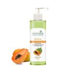 Biotique Papaya Deep Cleanse Face Wash | Gentle Exfoliation | Visibly Glowing Skin | 100% Botanical Extracts| Suitable for All Skin Types | 200ml - Fast UK Delivery