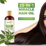 Oraah 25-in-1 Miracle Hair Oil with 25 Power Herbs Promote Hair, Fall Control & Greying - 200ml - Fast UK Delivery - Image 6