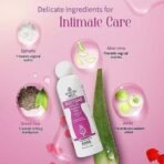 Ayouthveda Vagitone Intimate Hygiene Wash For Women | Enriched With Aloe Vera, Amla & Green Tea | PH Balancing Formula, Prevents Dryness, Itchiness & Bad Odor (Pack Of 3-180ml each) - Fast UK Delivery - Image 5