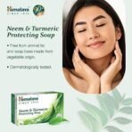 Himalaya Herbals Protecting Neem and Turmeric Soap, 75gm - Fast UK Delivery - Image 5