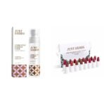 Just Herbs Long Stay Non Sticky Makeup Fixer & Ayurvedic Creamy Matte Micro Mini Lipstick Kit Lip Hydrating & Moisturizing Combo, Pack Of 1 - Fast UK Delivery