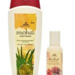 Moha: Herbal Shampoo 200 ml and Hair Serum 30 ml Combo set effective for Hair and Scalp - (Pack of 2) - Fast UK Delivery