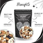 Fruitri Panchmeva Mixed Dry Fruits 1 Kg-, Healthy Trail Mix dry fruits combo pack contains Almond, Cashew, Dates, Green and Black Raisins, Superfood Nuts and dry fruits - Fast UK Delivery - Image 3
