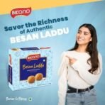 Bikano Besan Laddu Spl, 400 gram box - Fast UK Delivery - Image 3
