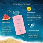 Aqualogica Radiance+ Squishy Shower Gel with Watermelon & Niacinamide - 250 ml (Pack of 2) - Fast UK Delivery - Image 4