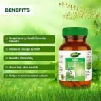 DABUR Tulsi Tablets - Respiratory Health | Boosts Immunity | Provides Relief in Cough & Cold - 60 + 20 Tablets Free (Pack of 2) - Fast UK Delivery - Image 4
