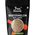 True Elements Watermelon Seeds 250g - High in Protein | Raw Watermelon Seeds for Eating | Magaj Seeds | Non - GMO | Raw seeds | Nutrients Rich | Source of antioxidants - Fast UK Delivery