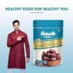 Happilo Safawi Jumbo Dates 200g, Rich in Iron, Antixidants, Fiber and Vitamin, Chewy Texture, Natural Sweetness, No added Preservatives - Fast UK Delivery - Image 7