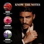 Just Herbs Intense Oud Amber Eau Da Parfum for Men 50 ml | Long Lasting Pure Fragrance Body Spray Mens Perfume with Flowers & Spices - Fast UK Delivery - Image 5