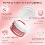 mCaffeine CLEAR GLOW 2% Alpha Arbutin Kojic Acid Brightening Serum Pads with 3% Niacinamide For Dark Spots & Pigmentation | Toner Pads for Even Skin Tone|For Men & Women | Fragrance-Free - 40N - Fast UK Delivery - Image 4