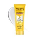 POND's Sun Miracle Spf 50 Pa+++ Creme Gel Sunscreen For All Skin Type -Protect & Bright, With 3% Niacinamide, Fade Dark Spots In 4 Weeks, Lightweight, No White Cast 12G - Fast UK Delivery