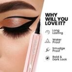 MARS Smudge Proof Liquid Pen Eyeliner with ultra fine Tip | Matte Finish & Water Proof, 1 ML - Fast UK Delivery - Image 4