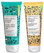 Aroma Magic Sunscreen Sun Block Lotion, Spf 30, 100Ml And Aloe Vera Sun Screen Gel, 100Ml|For All Skin Types - Fast UK Delivery - Image 2