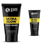 Beardo Facewash Combo | Ultraglow Face Wash 100ml & Ultraglow Face Cream 60g (Set of 2) - Fast UK Delivery