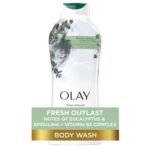 Olay Fresh Outlast Body Wash with Eucalyptus and Spirulina, 22 fl oz/650ml - Fast UK Delivery