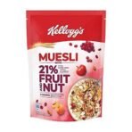 Kellogg's Combo, Corn Flakes Real Almond And Honey, 1 Kg And Muesli With 21% Fruit And Nut Pouch, 750 G - Fast UK Delivery - Image 6